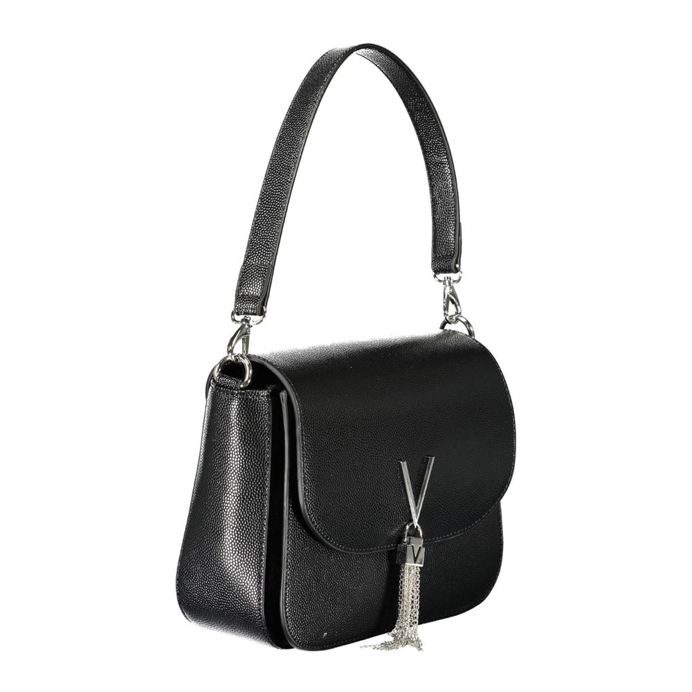 Mario Valentino Black Polyurethane Women Handbag Mario Valentino