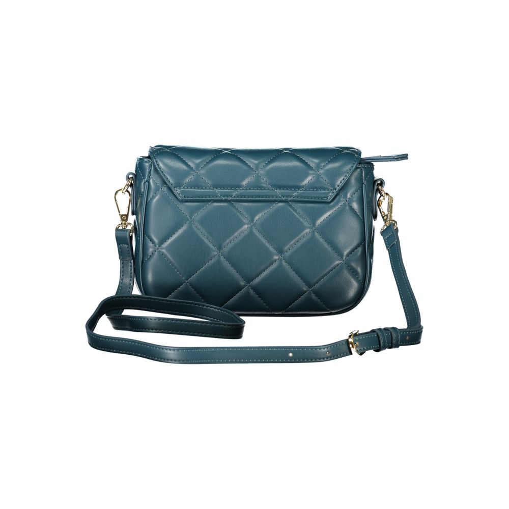 Mario Valentino Verde Polyurethane Women's Bag With Adjustable Shoulder Strap Mario Valentino