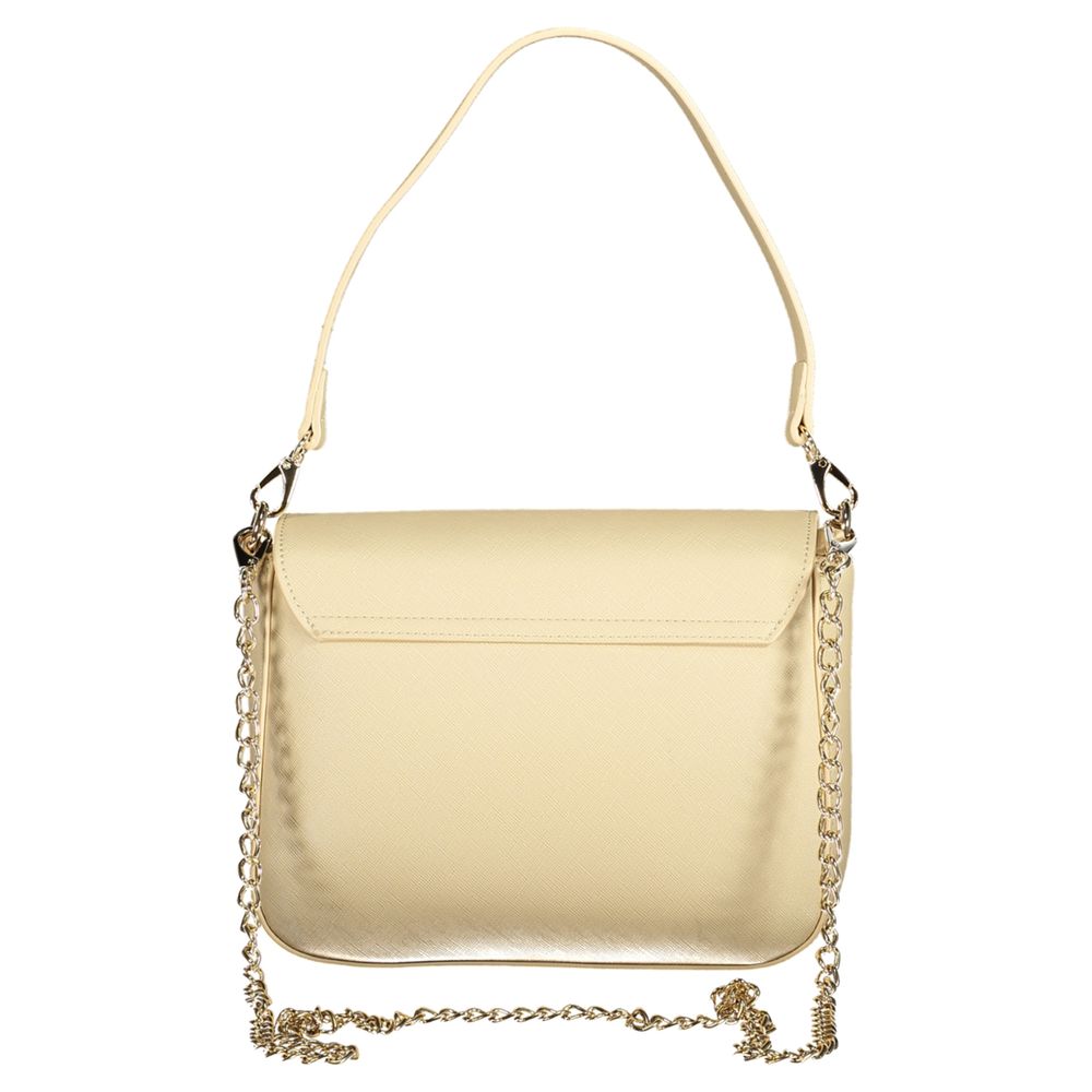 Mario Valentino Beige Polyurethane Women Handbag Mario Valentino