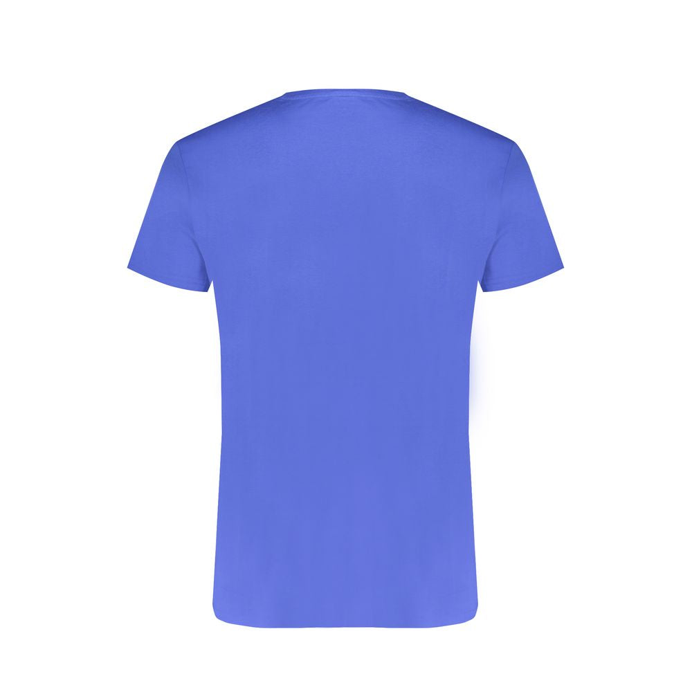 Trussardi Blue Cotton Men T-Shirt Trussardi