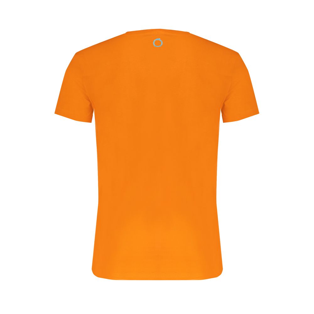 Trussardi Arancione Cotton Men T-Shirt Trussardi