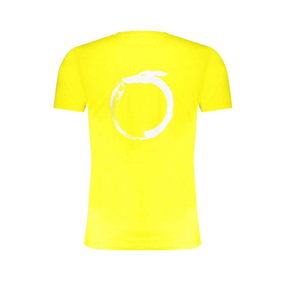 Trussardi Yellow Cotton Men's T-Shirt Trussardi