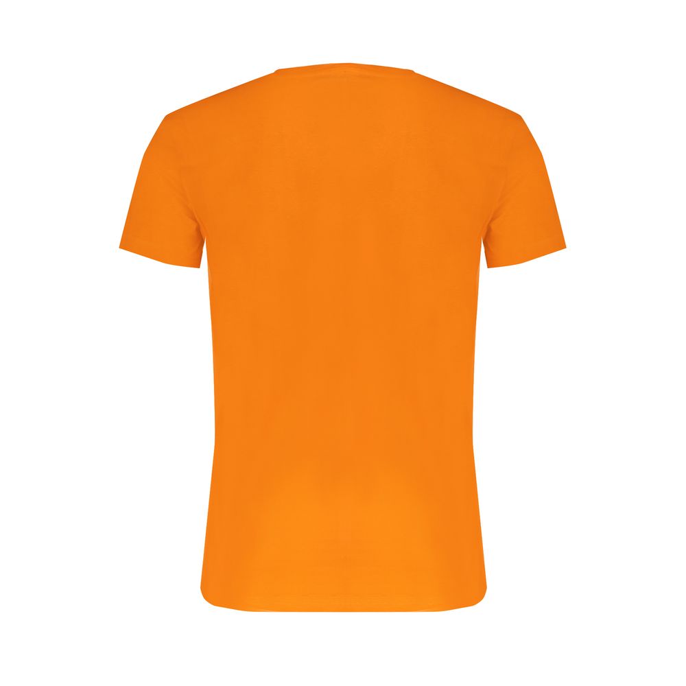 Trussardi Arancione Cotton Men T-Shirt Trussardi