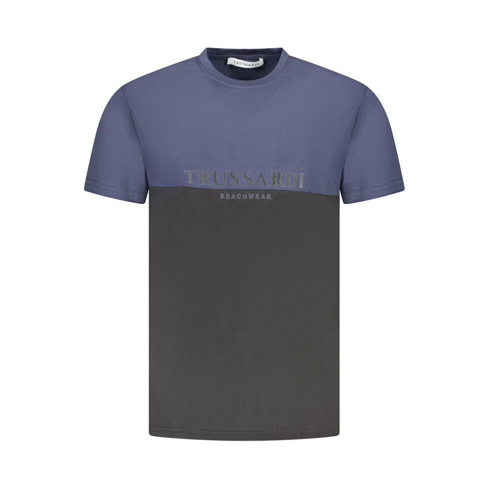 Trussardi Blue Cotton Men's T-Shirt Trussardi