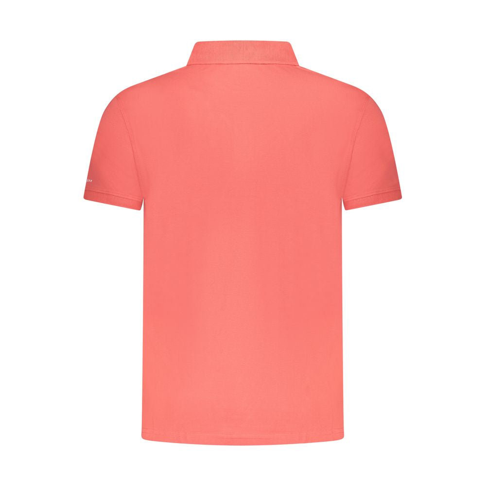 Trussardi Rosa Cotton Men Polo Trussardi