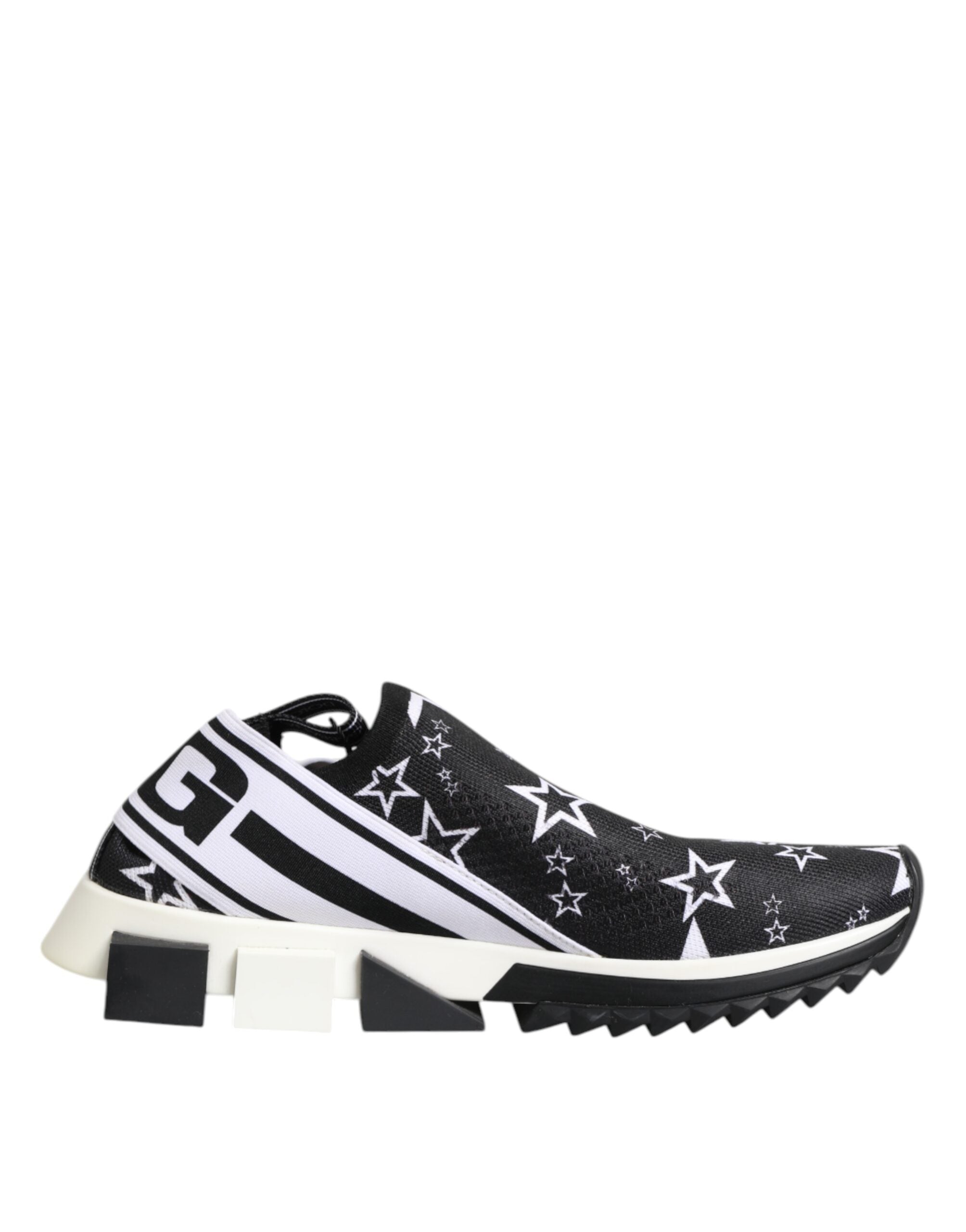 Dolce & Gabbana Black White Sorrento Low Top Sneakers Shoes Dolce & Gabbana
