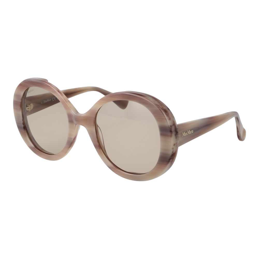 Max Mara Beige Acetate Sunglasses Max Mara