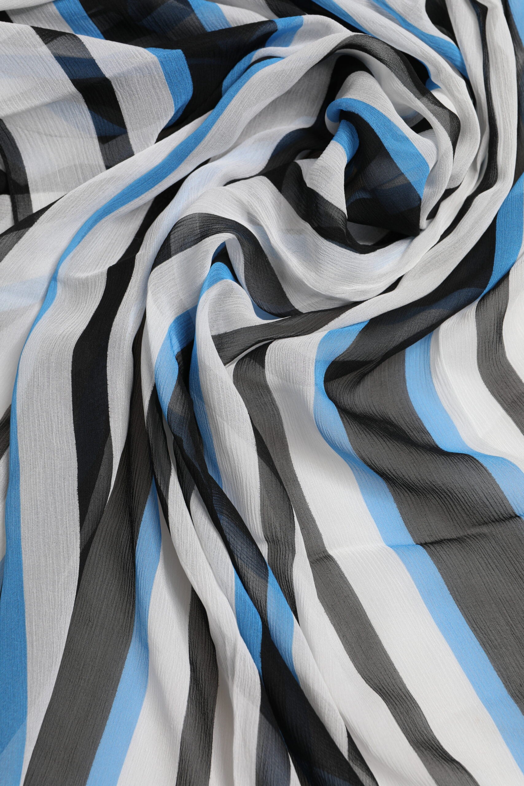 Dolce & Gabbana Multicolor Striped Neck Warmer Wrap Scarf Dolce & Gabbana
