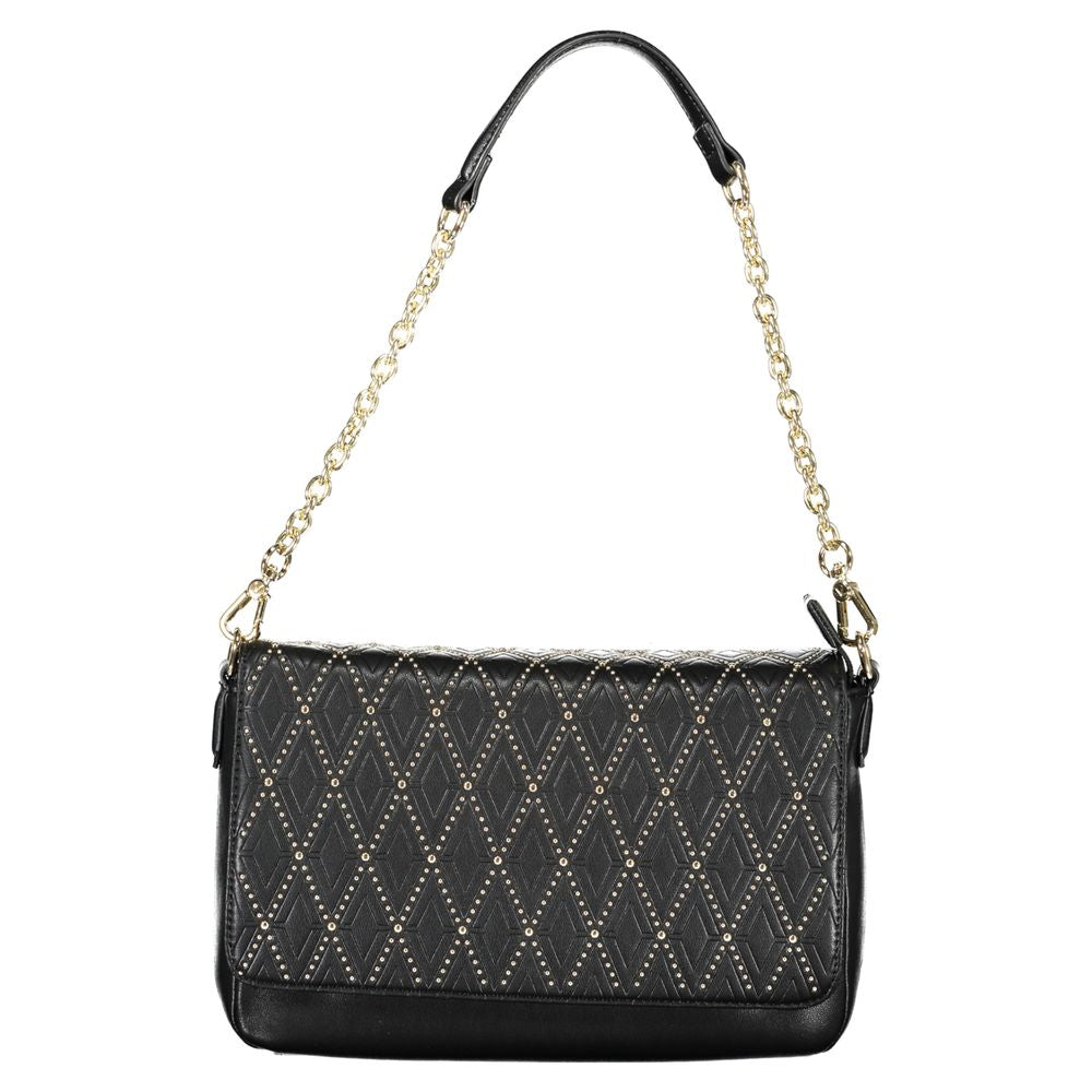 Mario Valentino Nero Polyurethane Women Handbag Mario Valentino