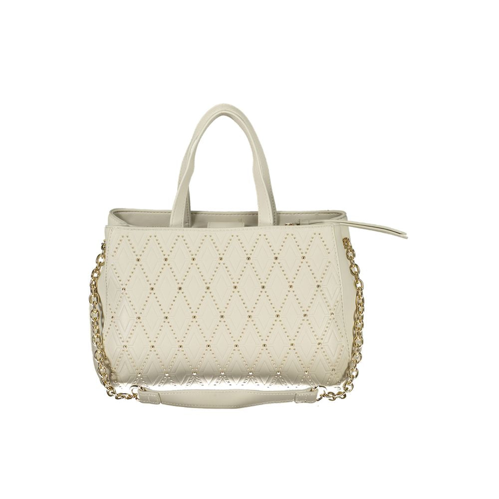 Mario Valentino White Polyurethane Women Handbag Mario Valentino