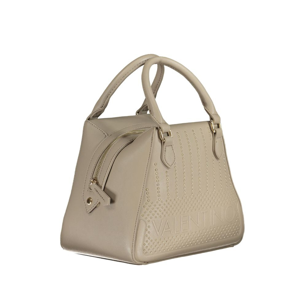 Mario Valentino Beige Polyurethane Women Handbag Mario Valentino