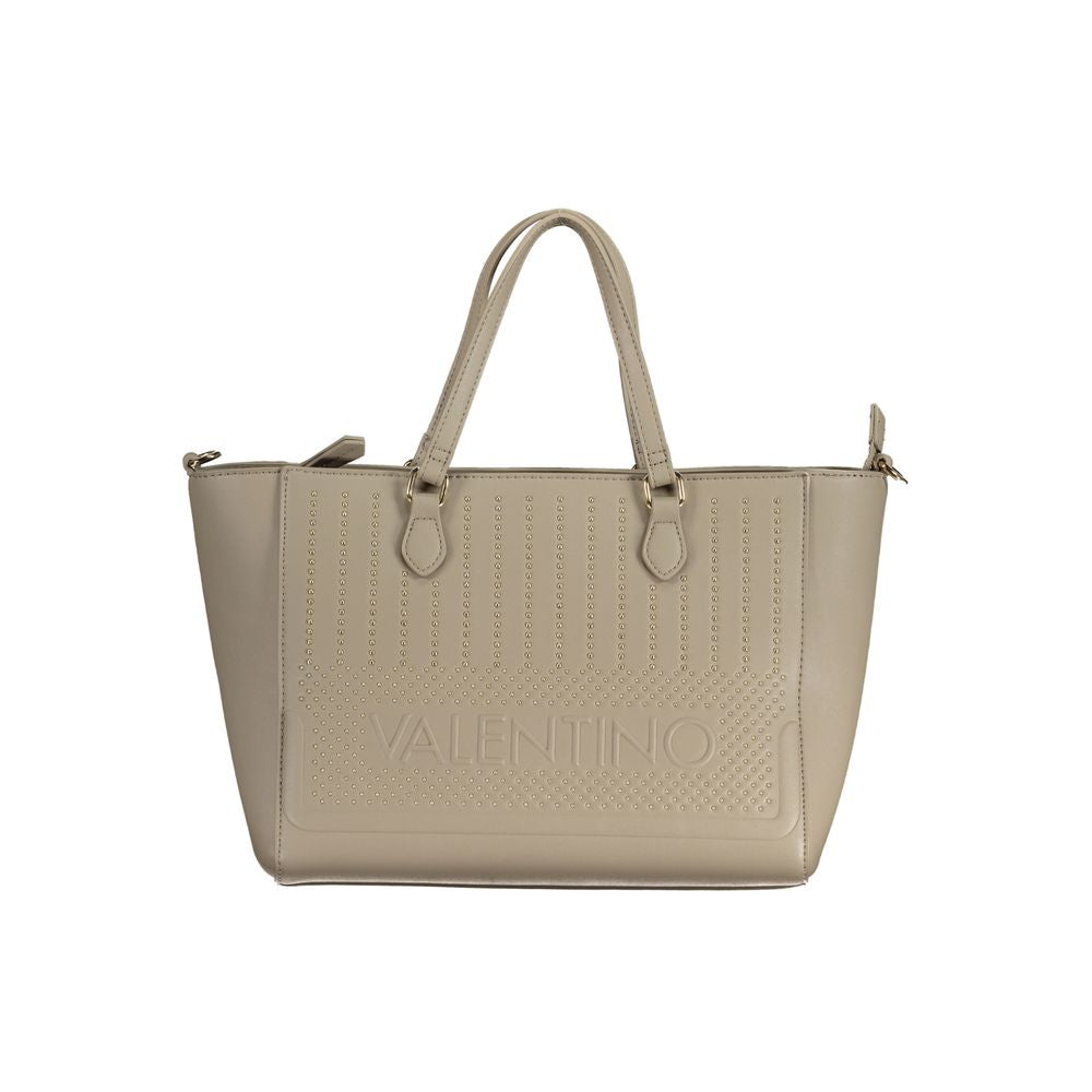 Mario Valentino Beige Polyurethane Women Handbag Mario Valentino