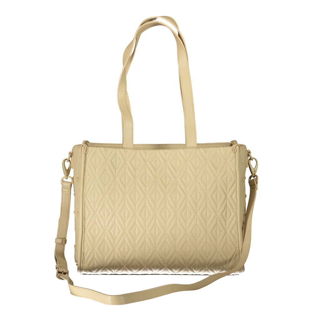 Mario Valentino Beige Polyurethane Women's Bag Mario Valentino