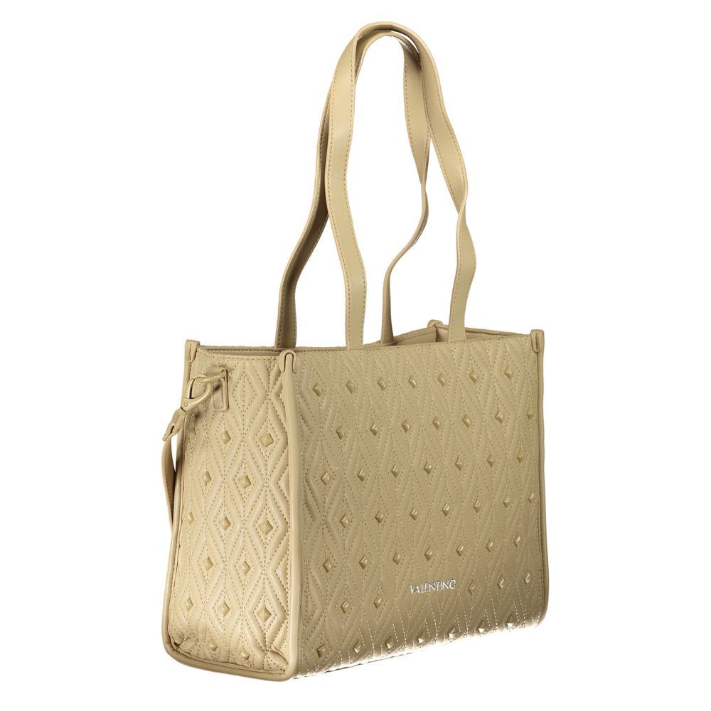 Mario Valentino Beige Polyurethane Women's Bag Mario Valentino