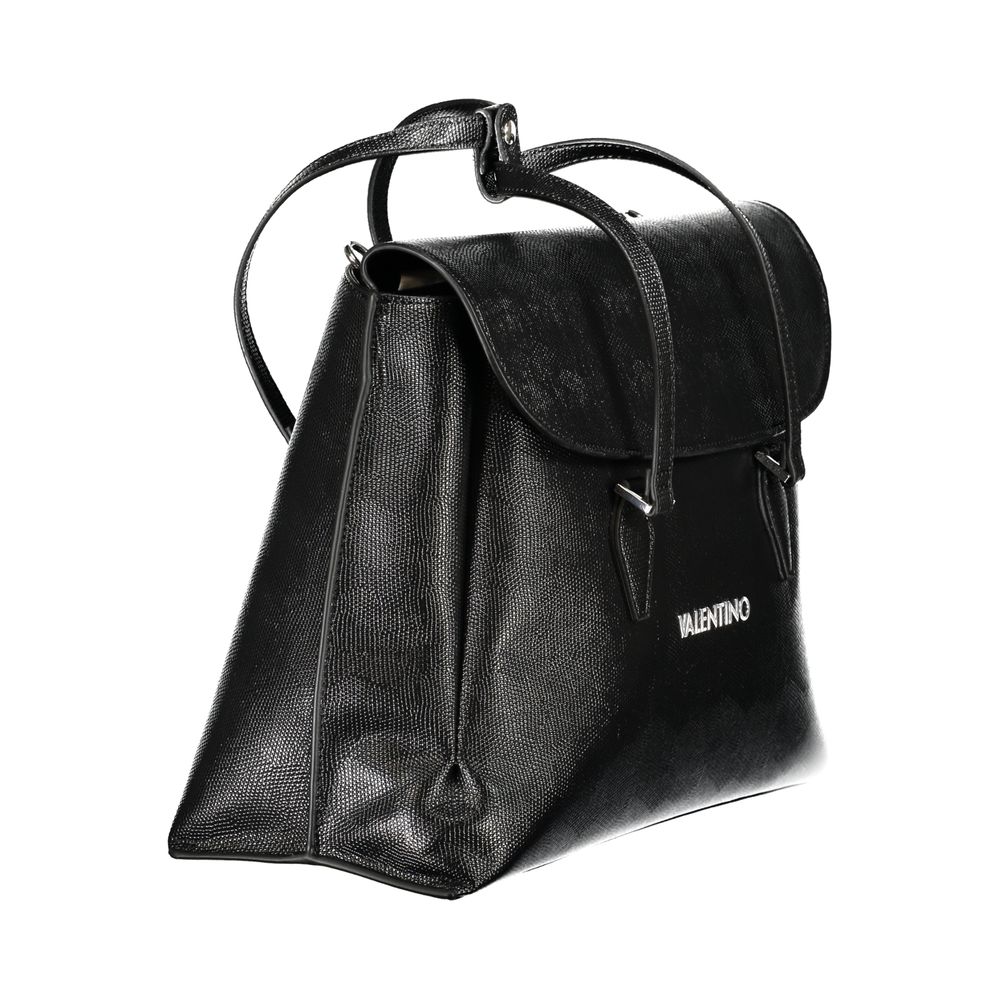 Mario Valentino Black Polyurethane Women's Bag Mario Valentino