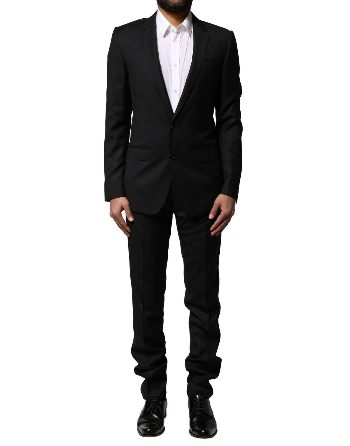 Dolce & Gabbana Blue MARTINI Wool Formal 2 Piece Suit