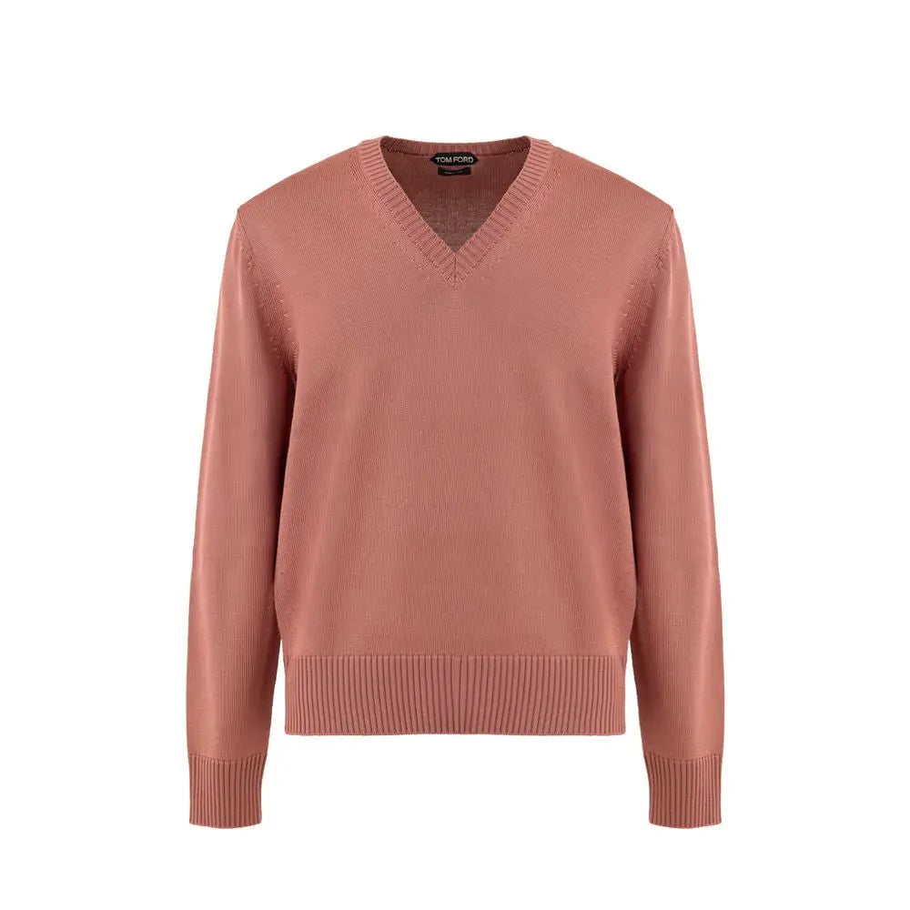Tom Ford Pink Silk Sweatshirt Tom Ford