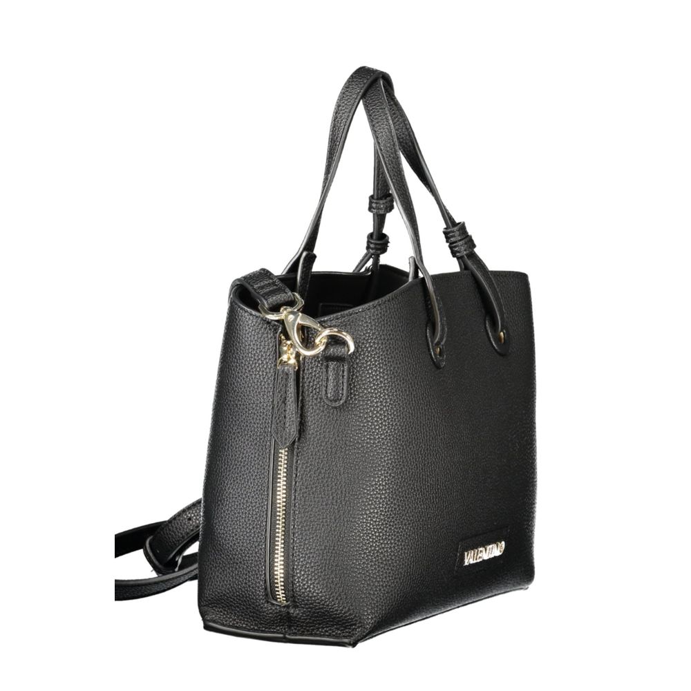 Mario Valentino Black Polyurethane Women's Bag Mario Valentino