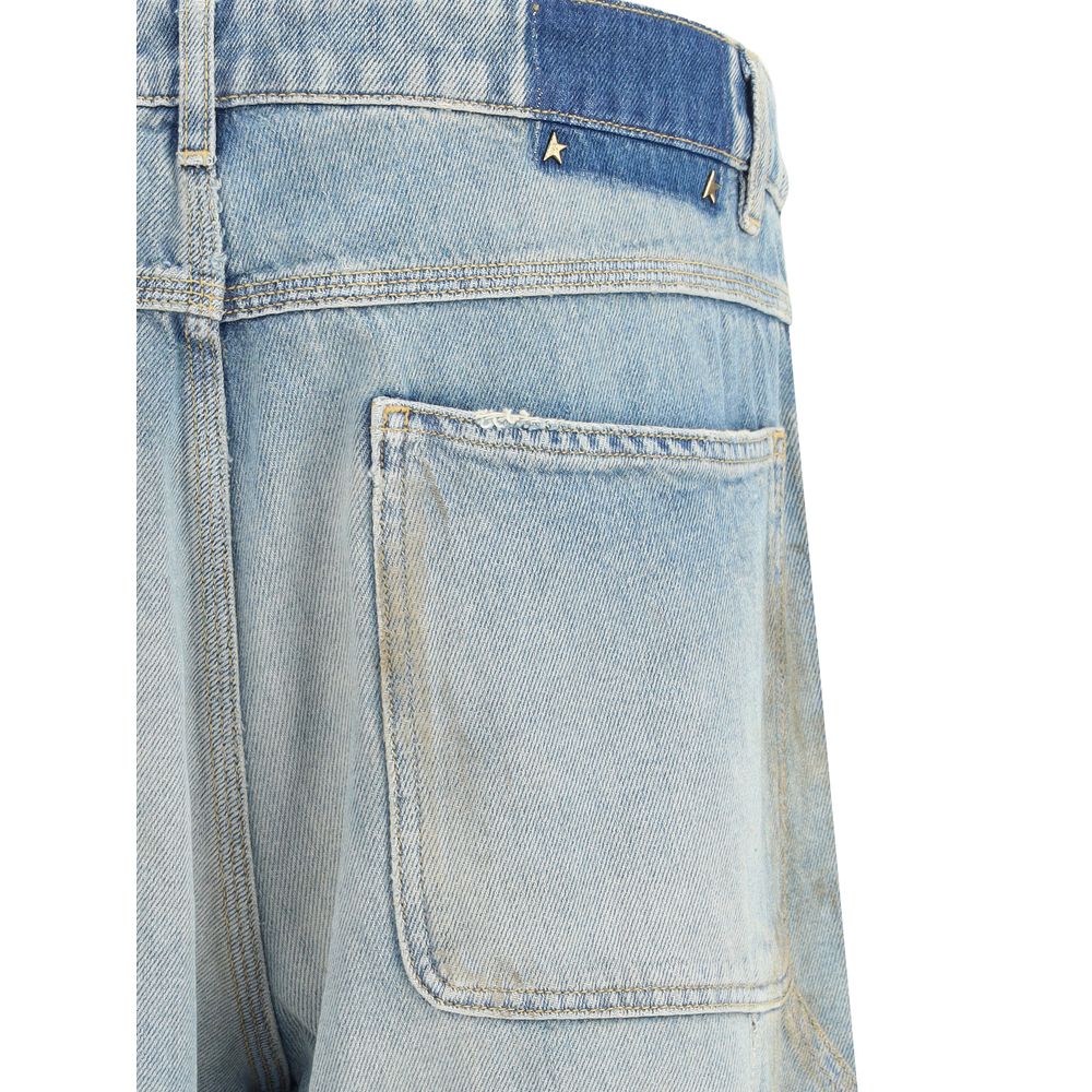 Golden Goose Blue Cotton Jeans Denim Golden Goose