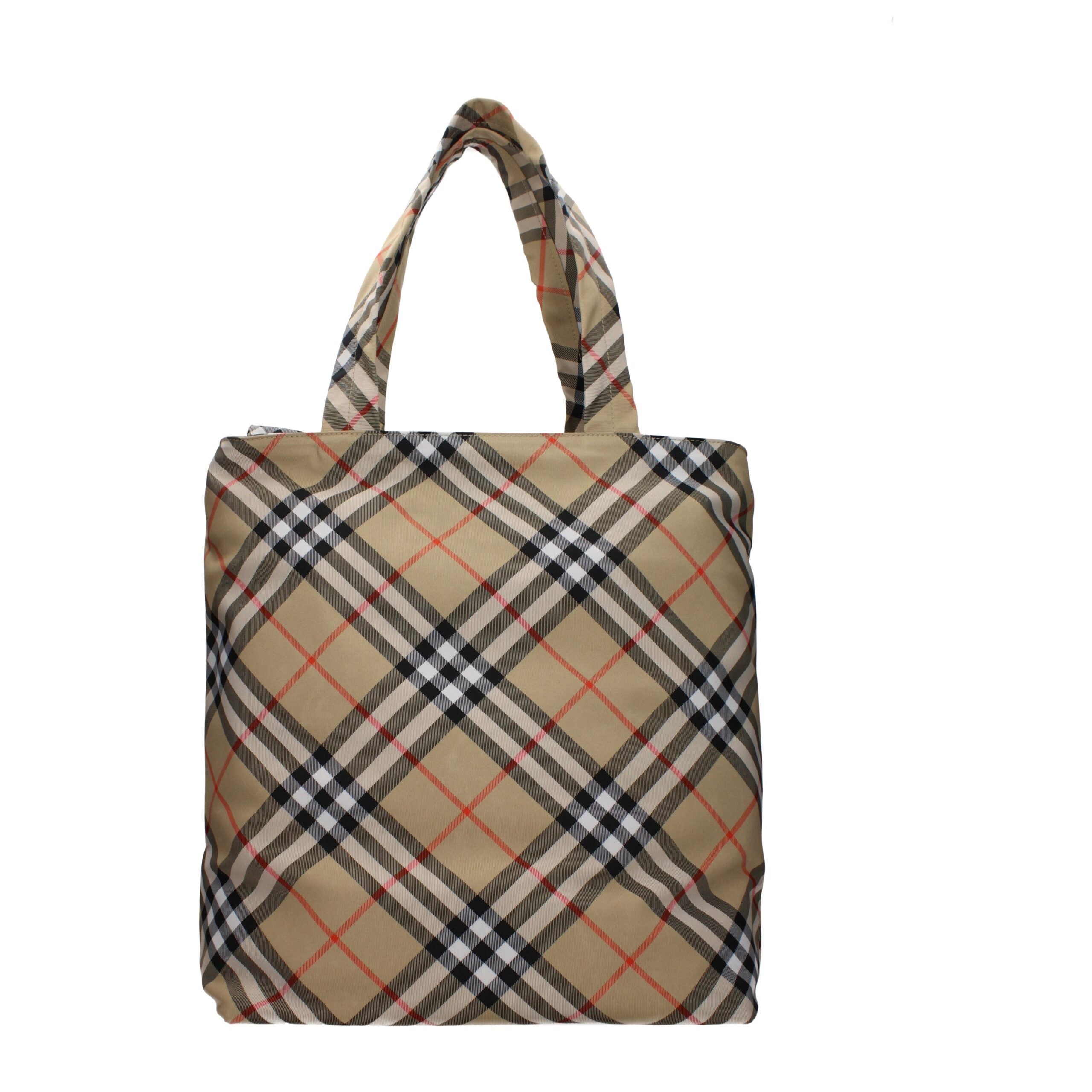 Burberry Beige Fabric Shoulder Bag Burberry