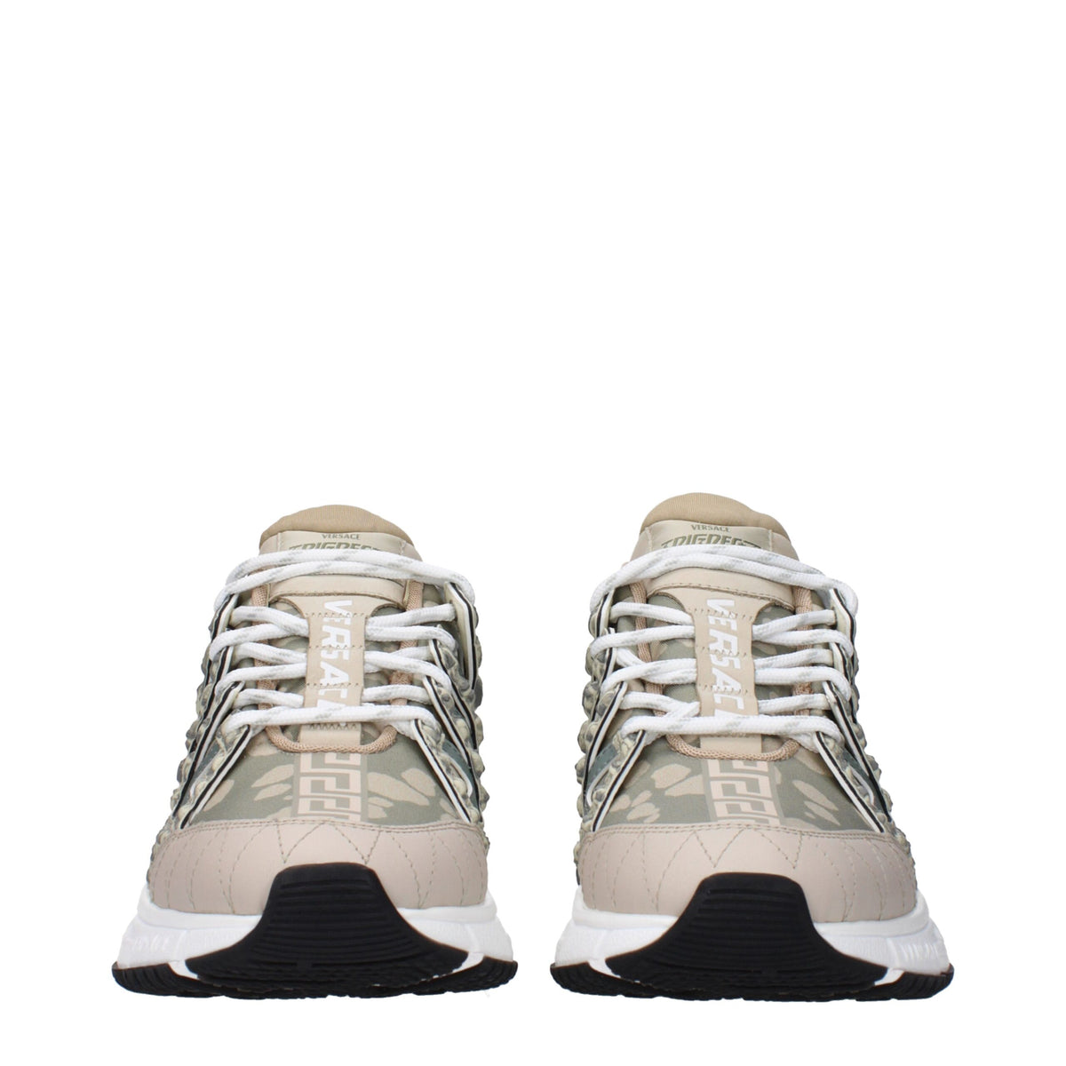 Versace Green Low Tops