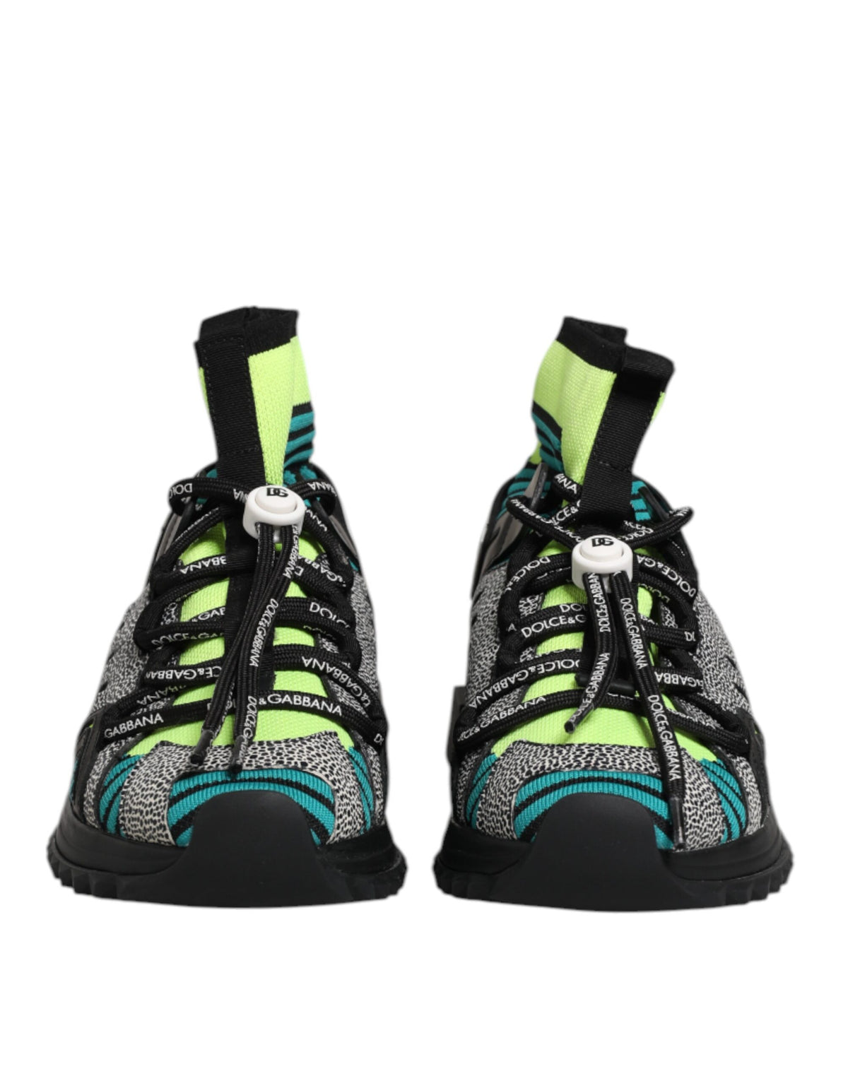 Dolce & Gabbana Multicolor Sorrento Socks Men Sneakers Shoes