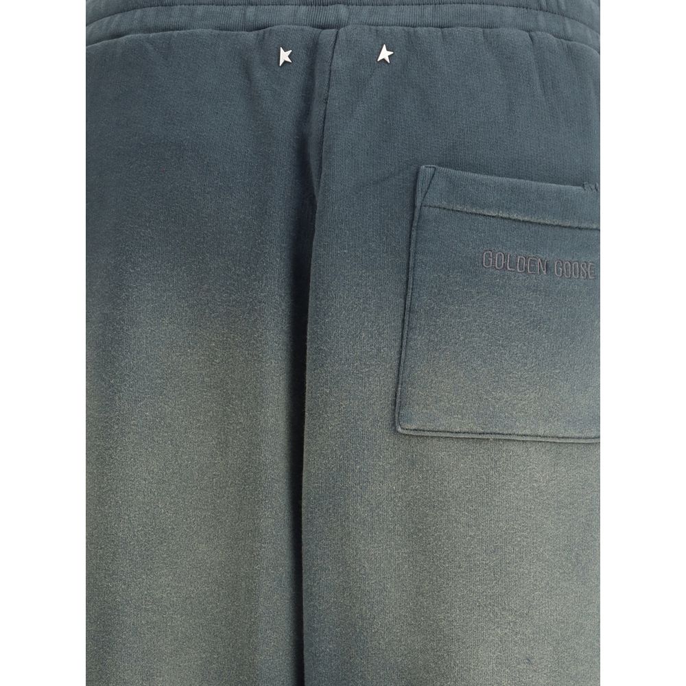 Golden Goose Blue Cotton Joggers (Workout Pants) Golden Goose