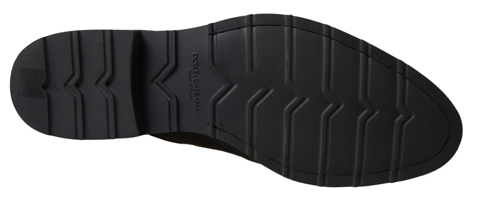 Dolce & Gabbana Black White Leather Formal Dress Shoes Dolce & Gabbana