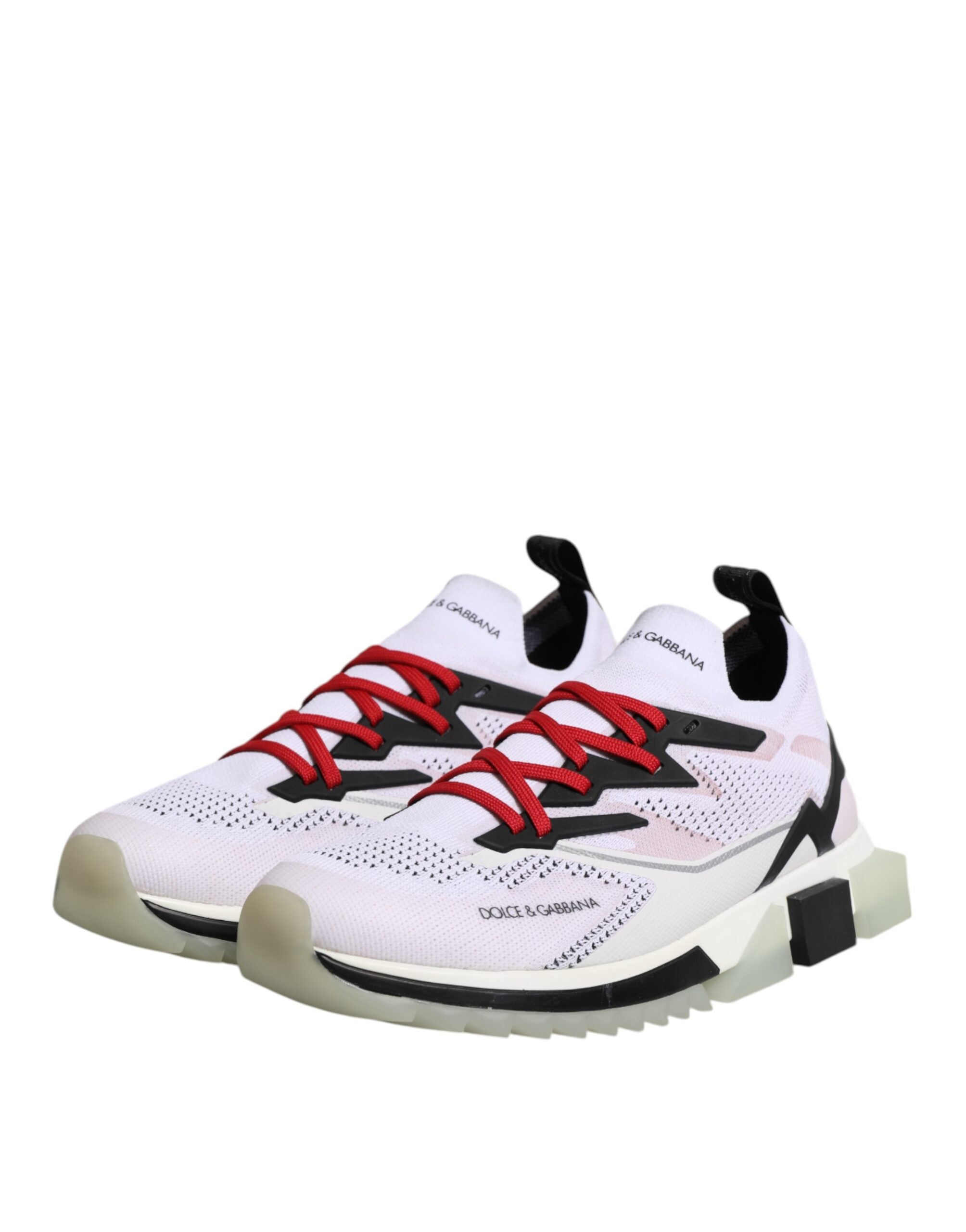 Dolce & Gabbana White SORRENTO Sport Stretch Sneakers Shoes Dolce & Gabbana