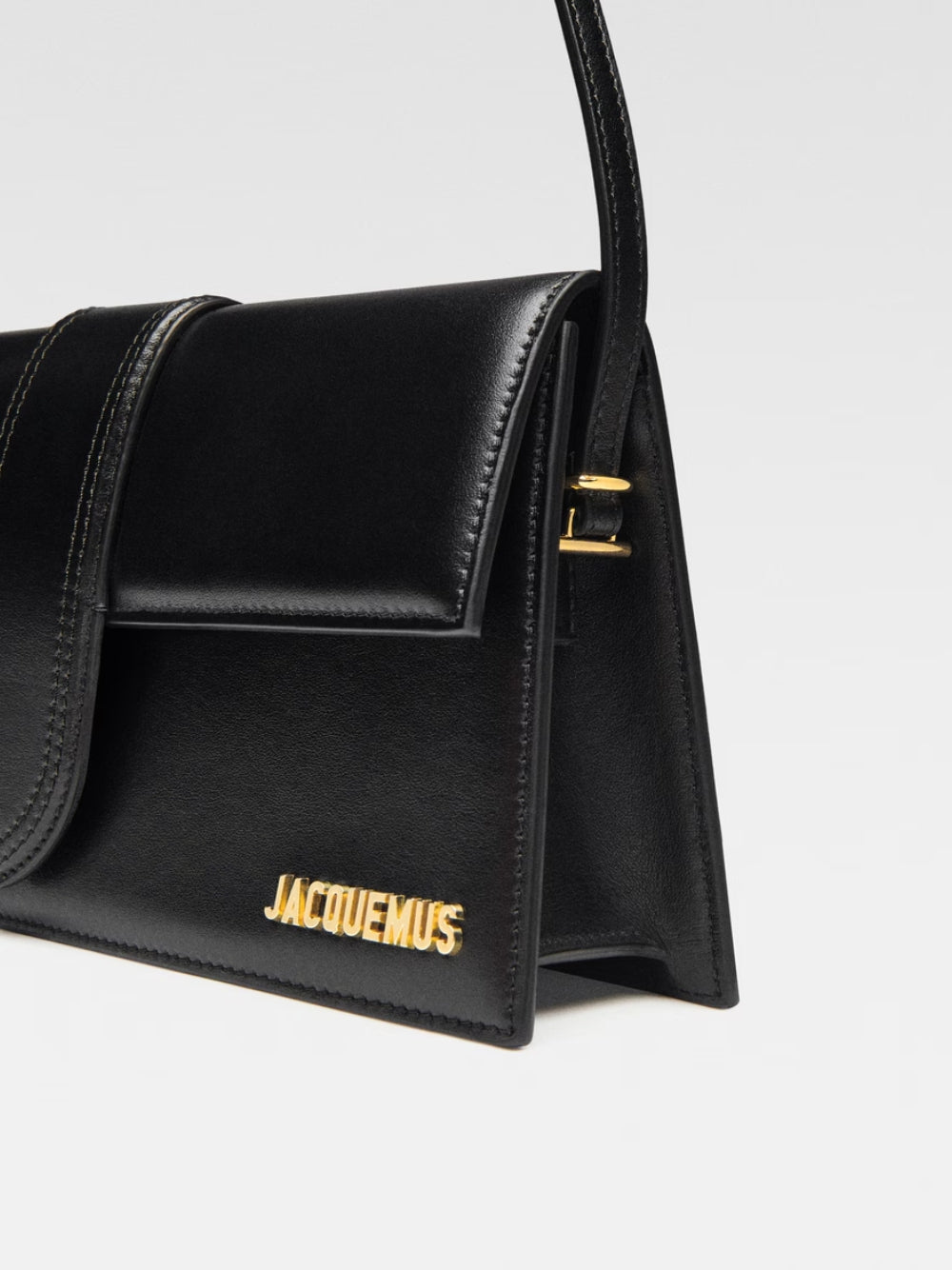 Jacquemus Black leather Le Bambino Long bag Jacquemus