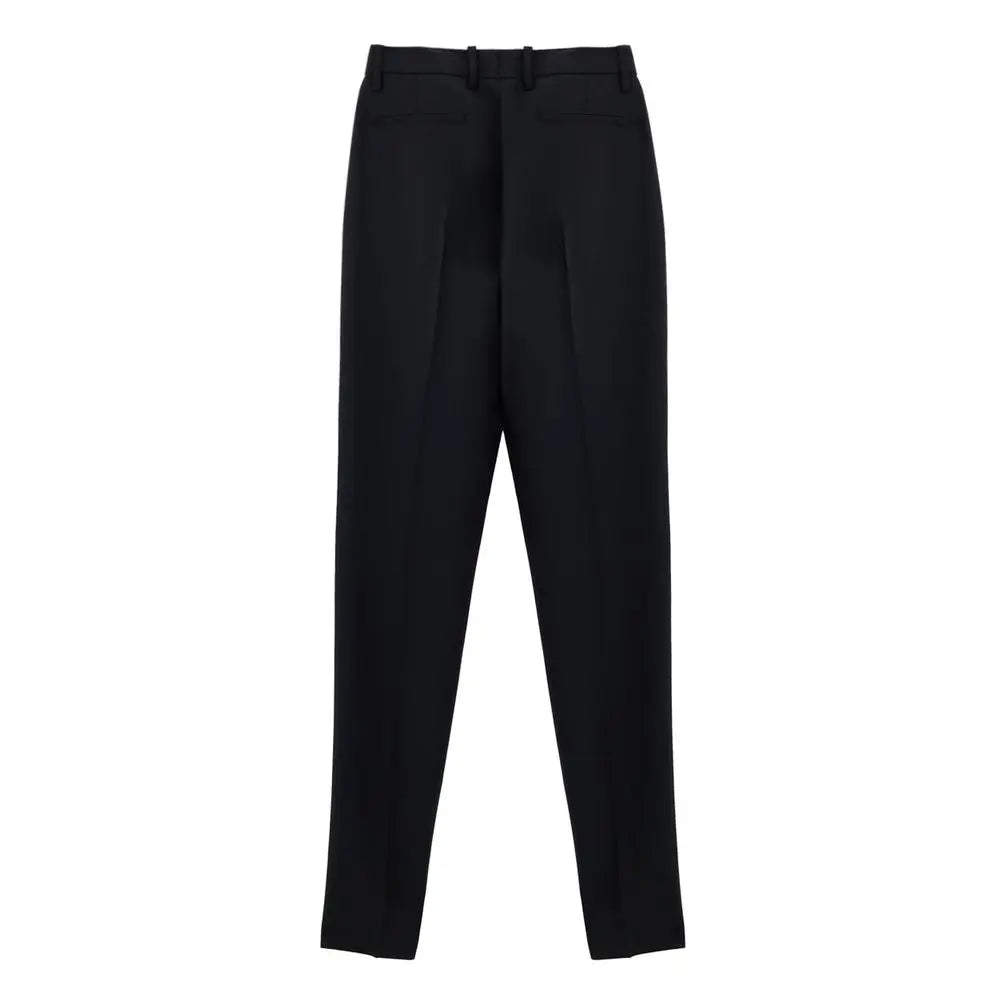 Gucci Black Wool Dress Pants Gucci