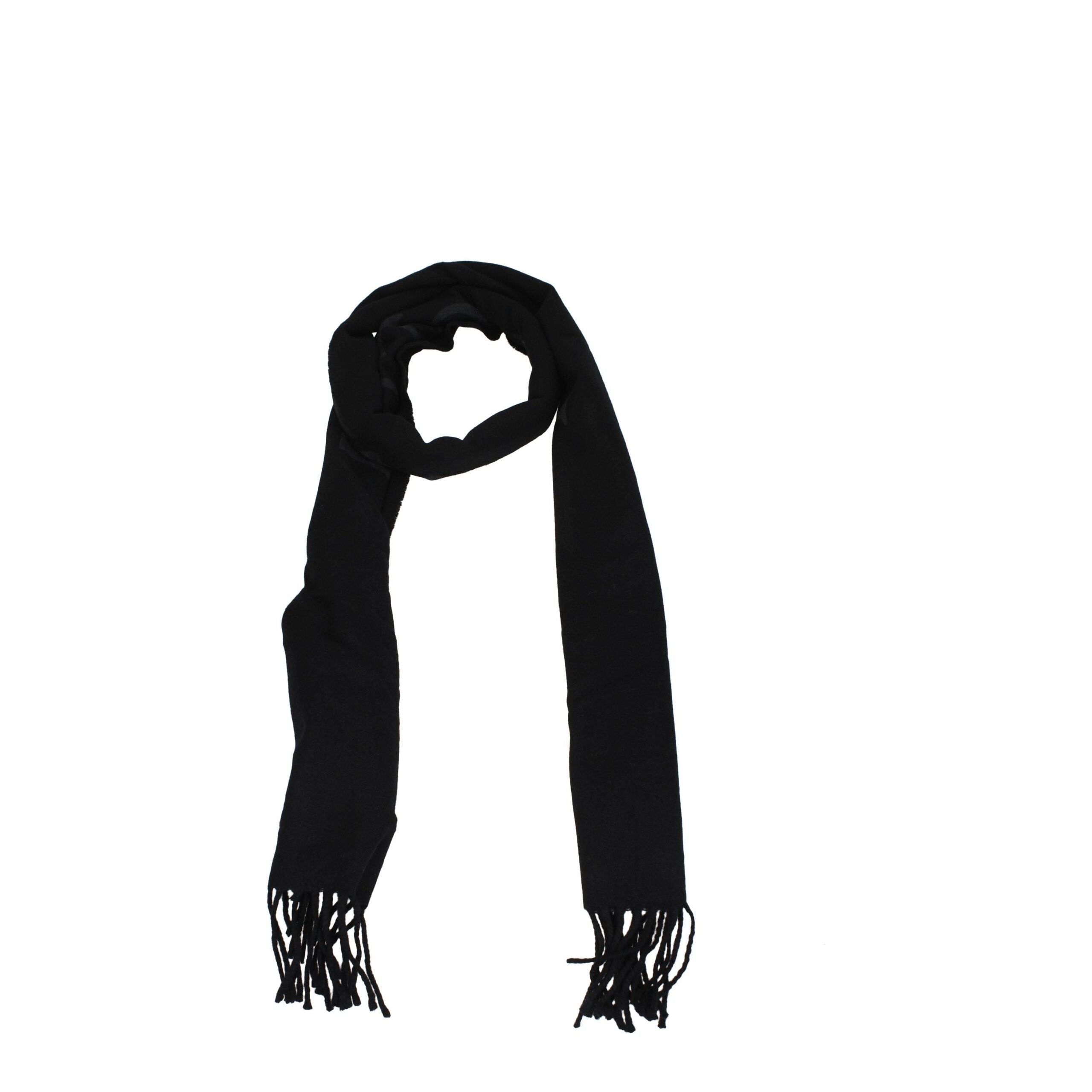 Off-White Black Cashmere Scarf Off-White