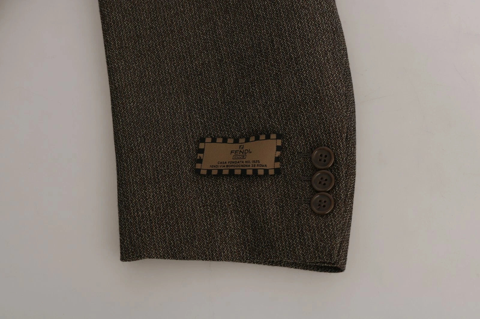 Dolce & Gabbana Brown Single Breasted Wool Suit Dolce & Gabbana