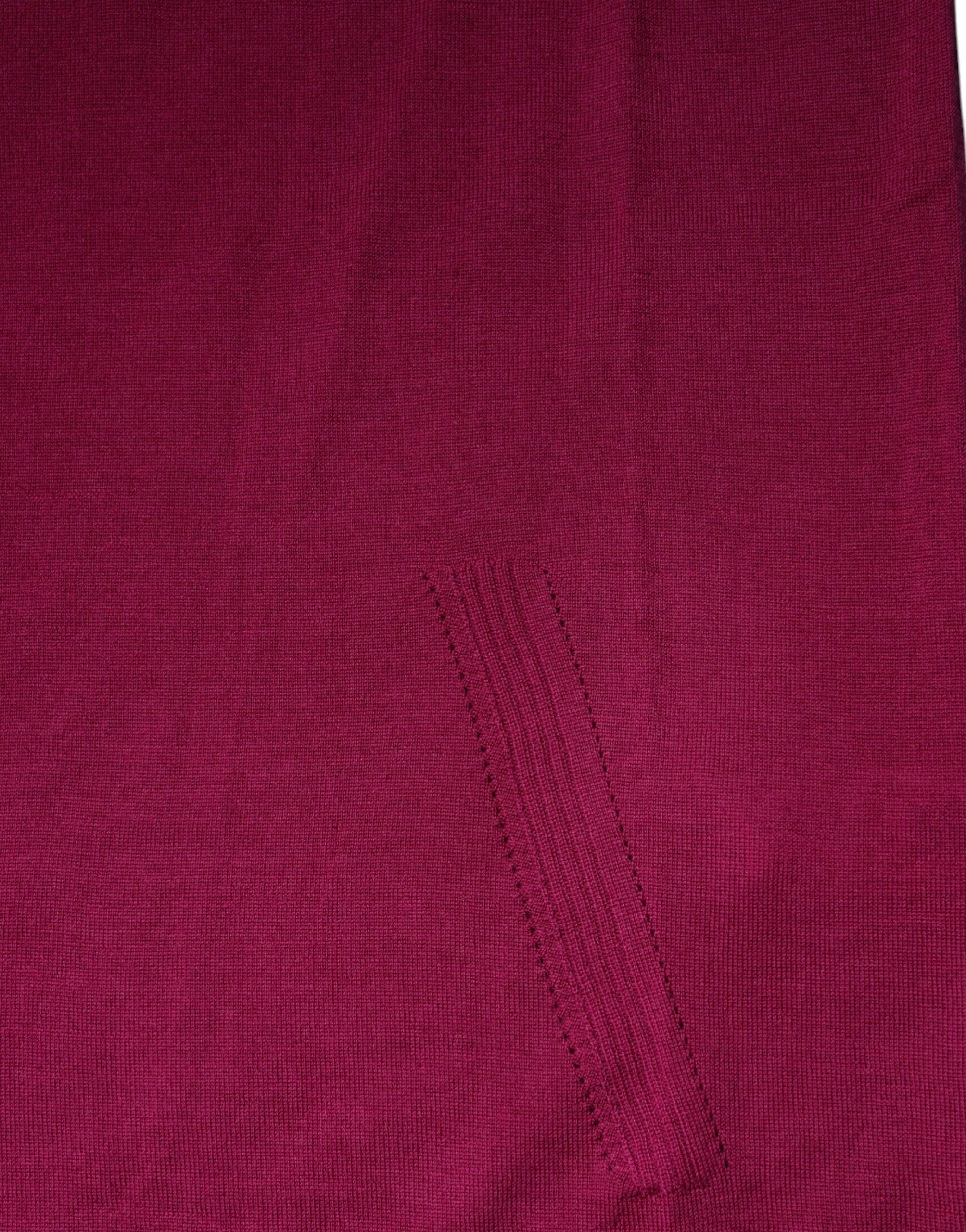 Dolce & Gabbana Fuchsia Wool Long Sleeves Turtleneck Sweater Dolce & Gabbana