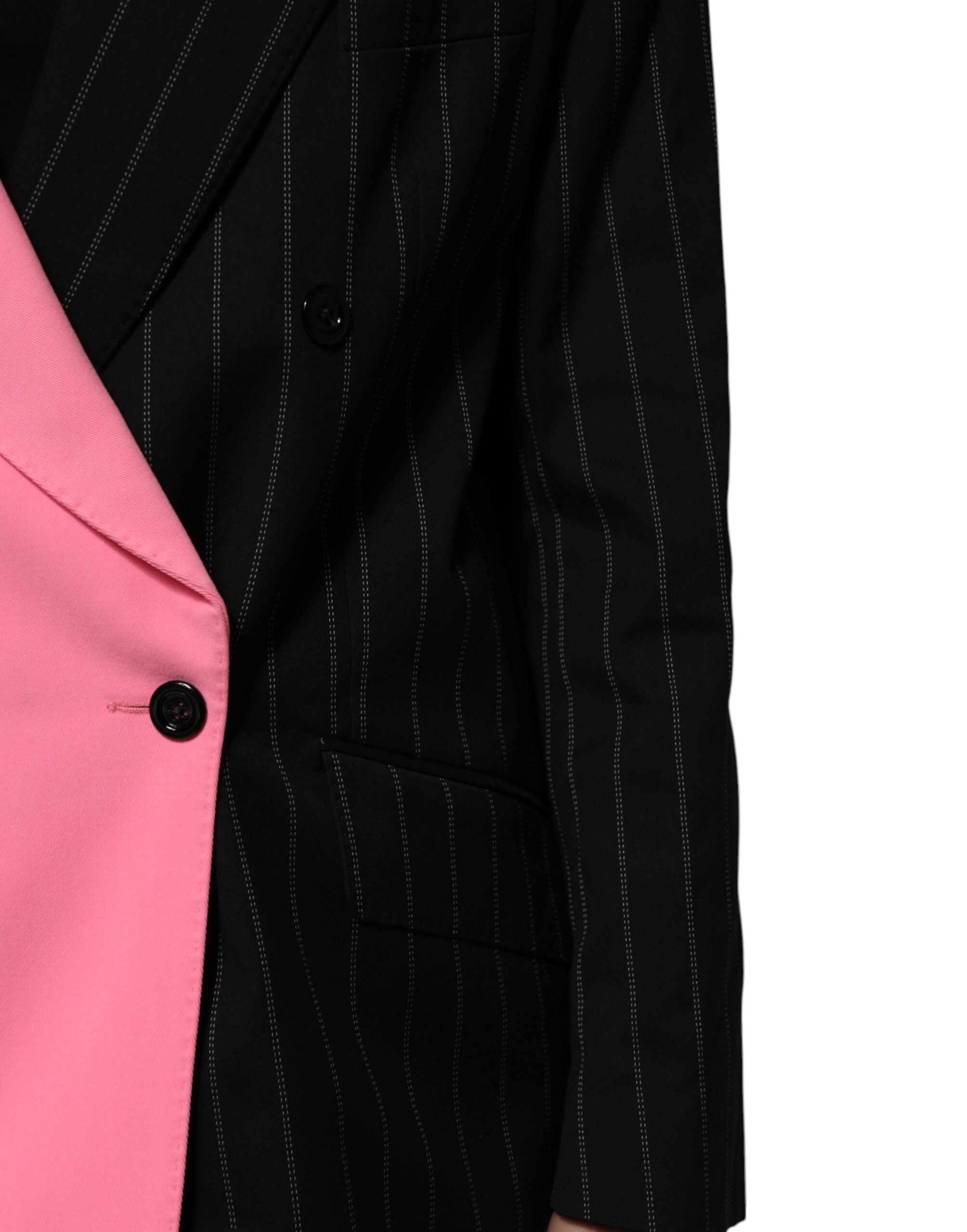 Dolce & Gabbana Multicolor Patchwork Embellished Coat Jacket Dolce & Gabbana
