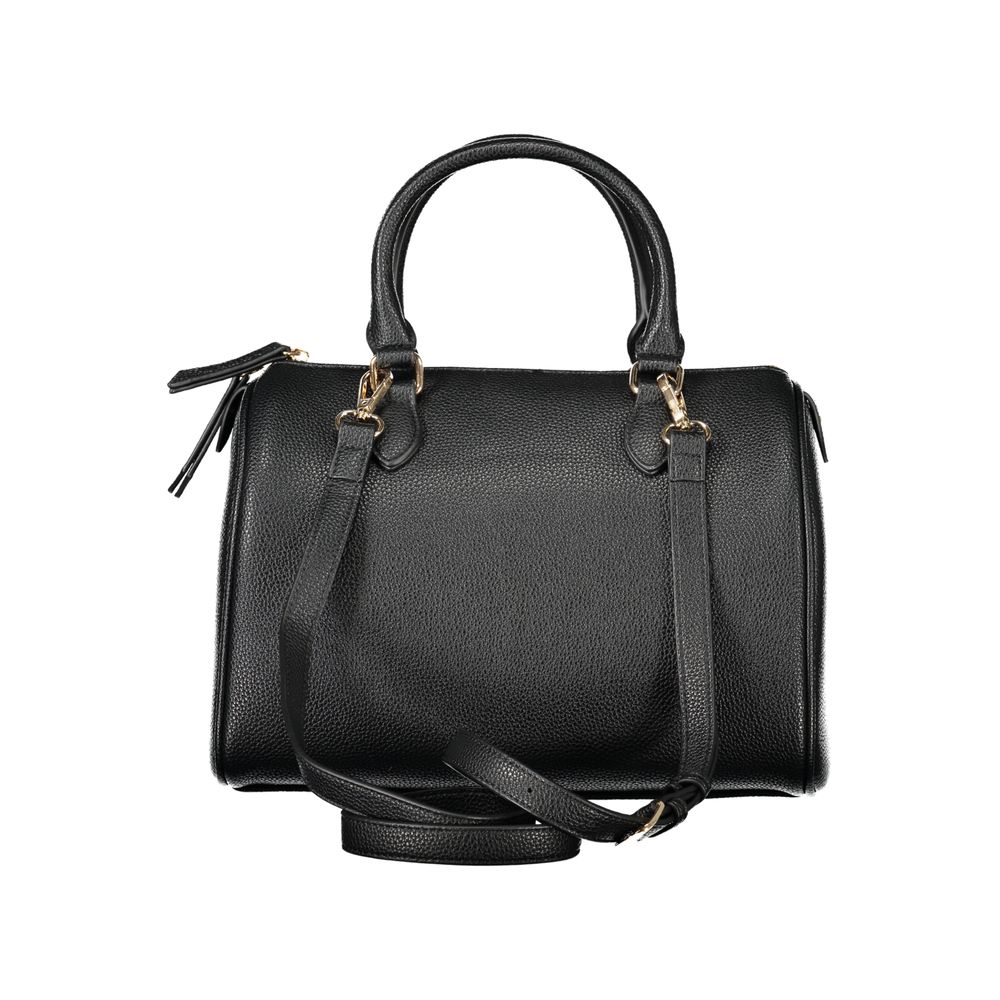Mario Valentino Black Polyurethane Women's Bag Mario Valentino