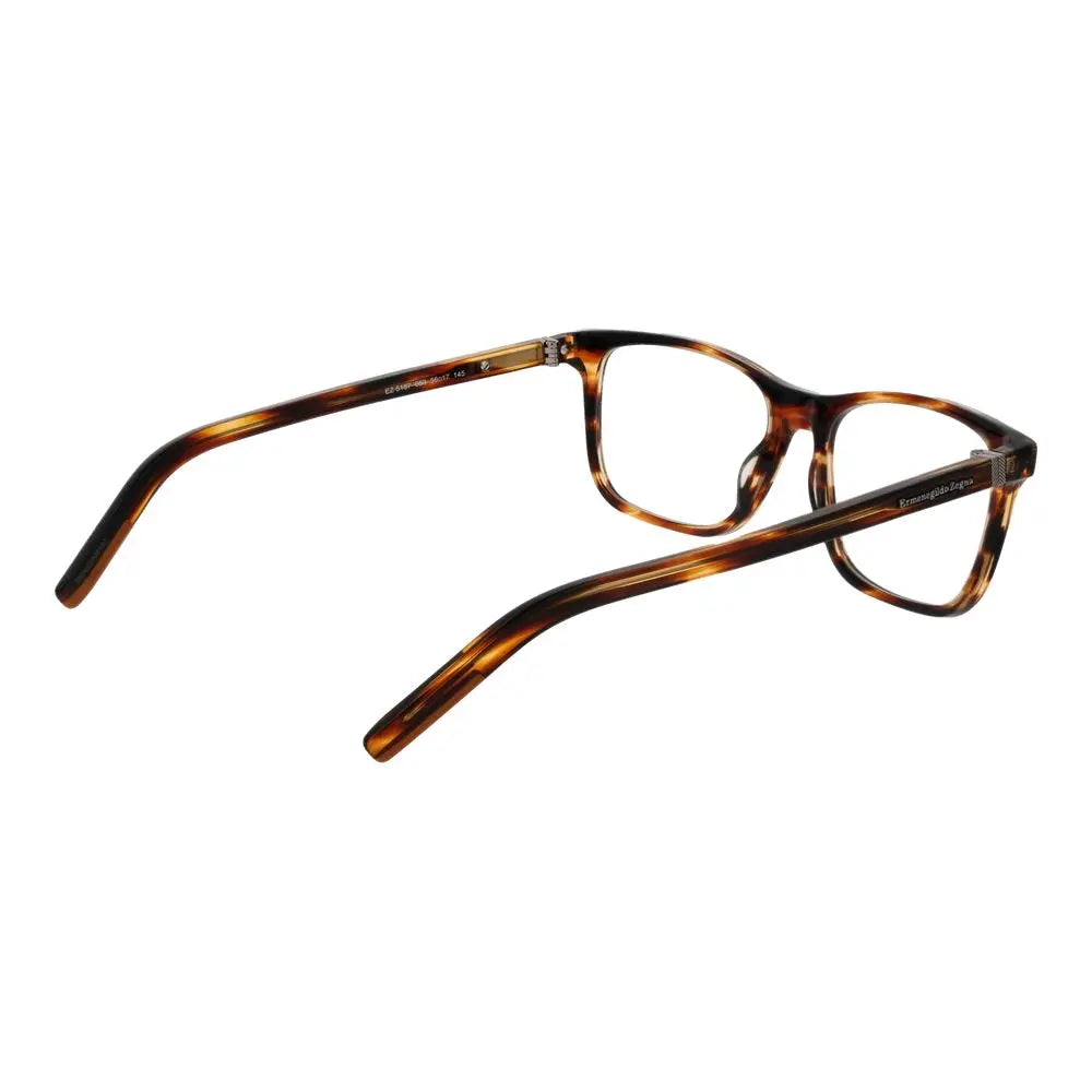 Ermenegildo Zegna Brown Acetate Glasses (Frames) Ermenegildo Zegna