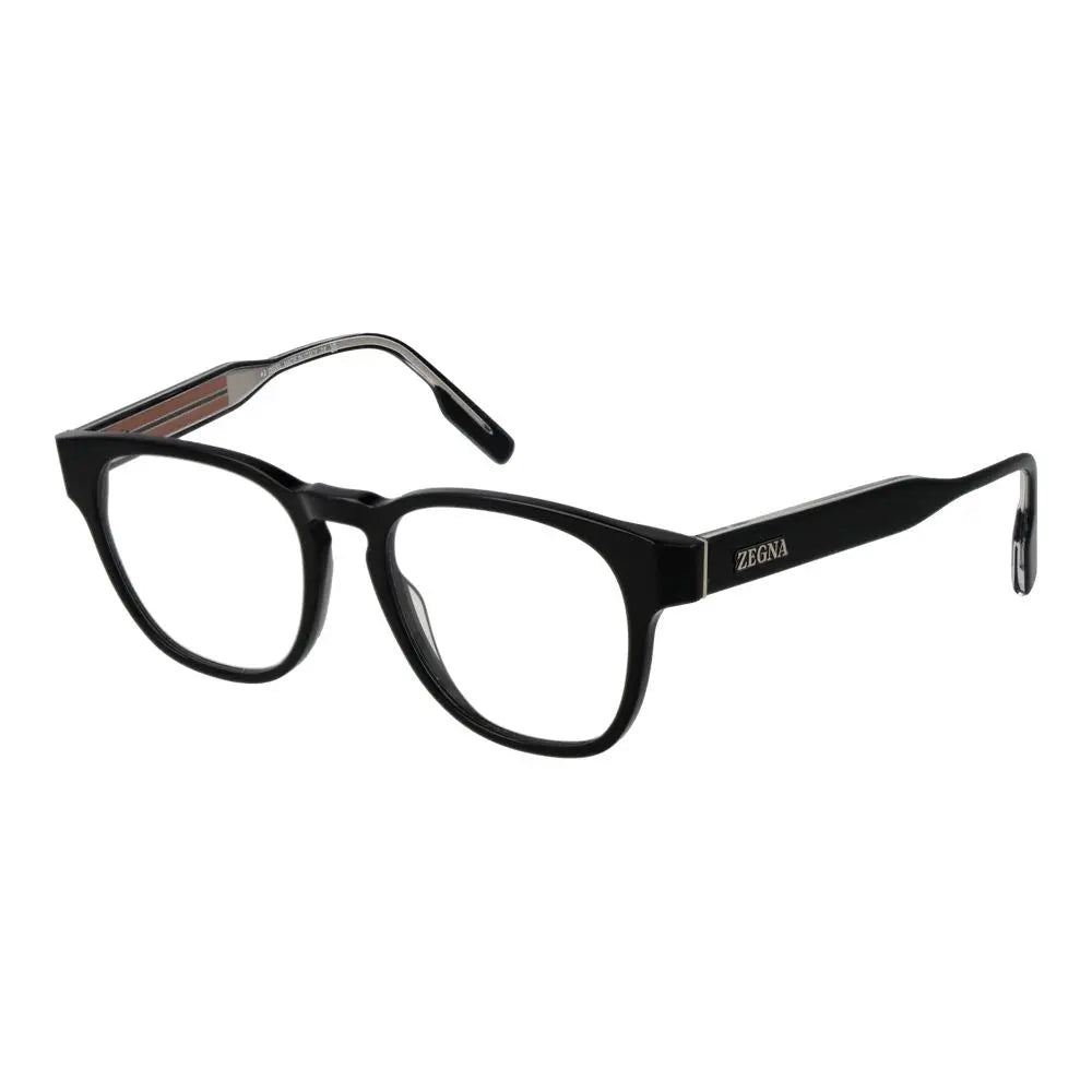 Ermenegildo Zegna Black Acetate Glasses (Frames) Ermenegildo Zegna