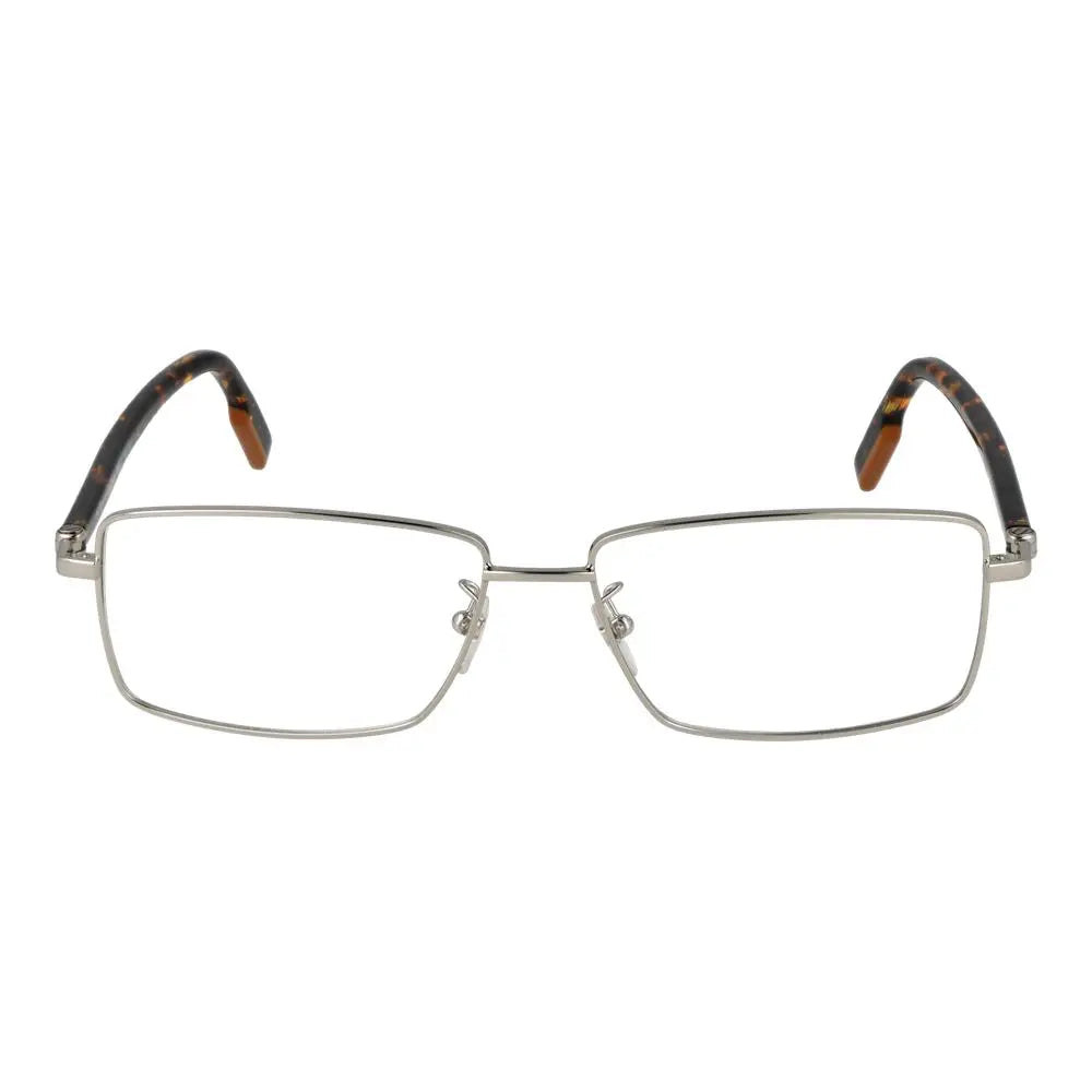 Ermenegildo Zegna Silver Metal Glasses (Frames) Ermenegildo Zegna