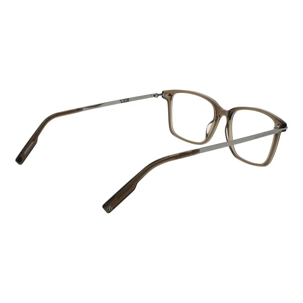 Ermenegildo Zegna Beige Acetate Glasses (Frames) Ermenegildo Zegna
