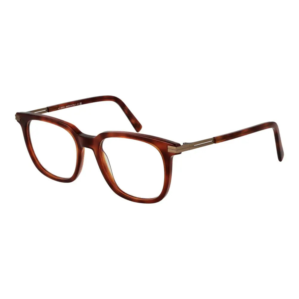 Ermenegildo Zegna Brown Acetate Glasses (Frames) Ermenegildo Zegna