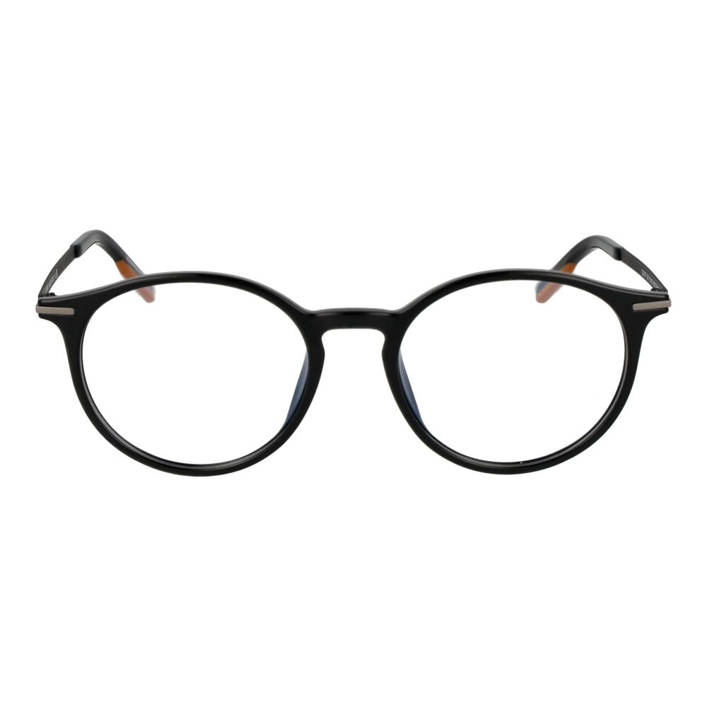 Ermenegildo Zegna Black Plastic Glasses (Frames) Ermenegildo Zegna