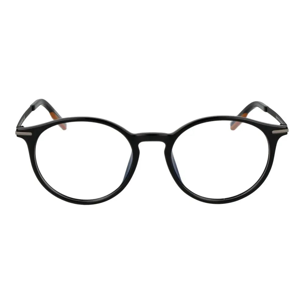 Ermenegildo Zegna Black Plastic Glasses (Frames) Ermenegildo Zegna