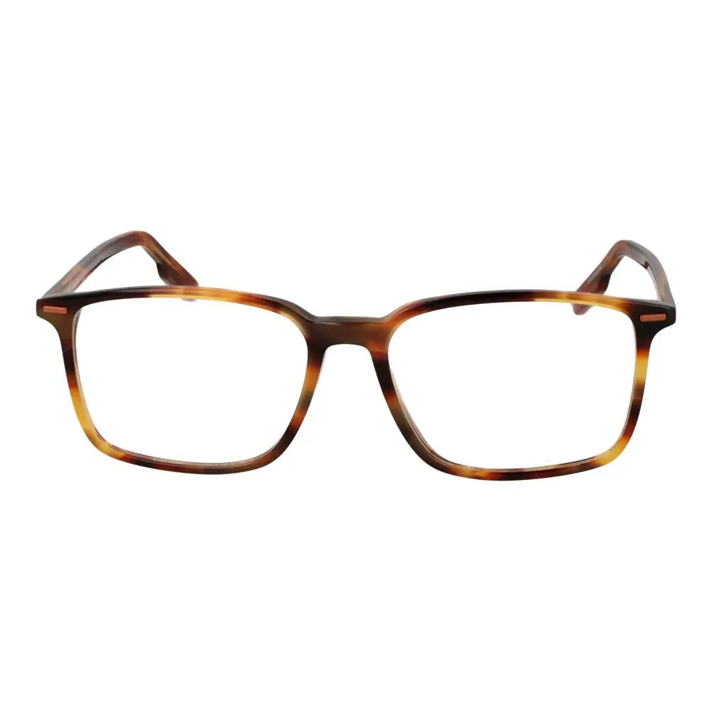 Ermenegildo Zegna Brown Acetate Glasses (Frames) Ermenegildo Zegna