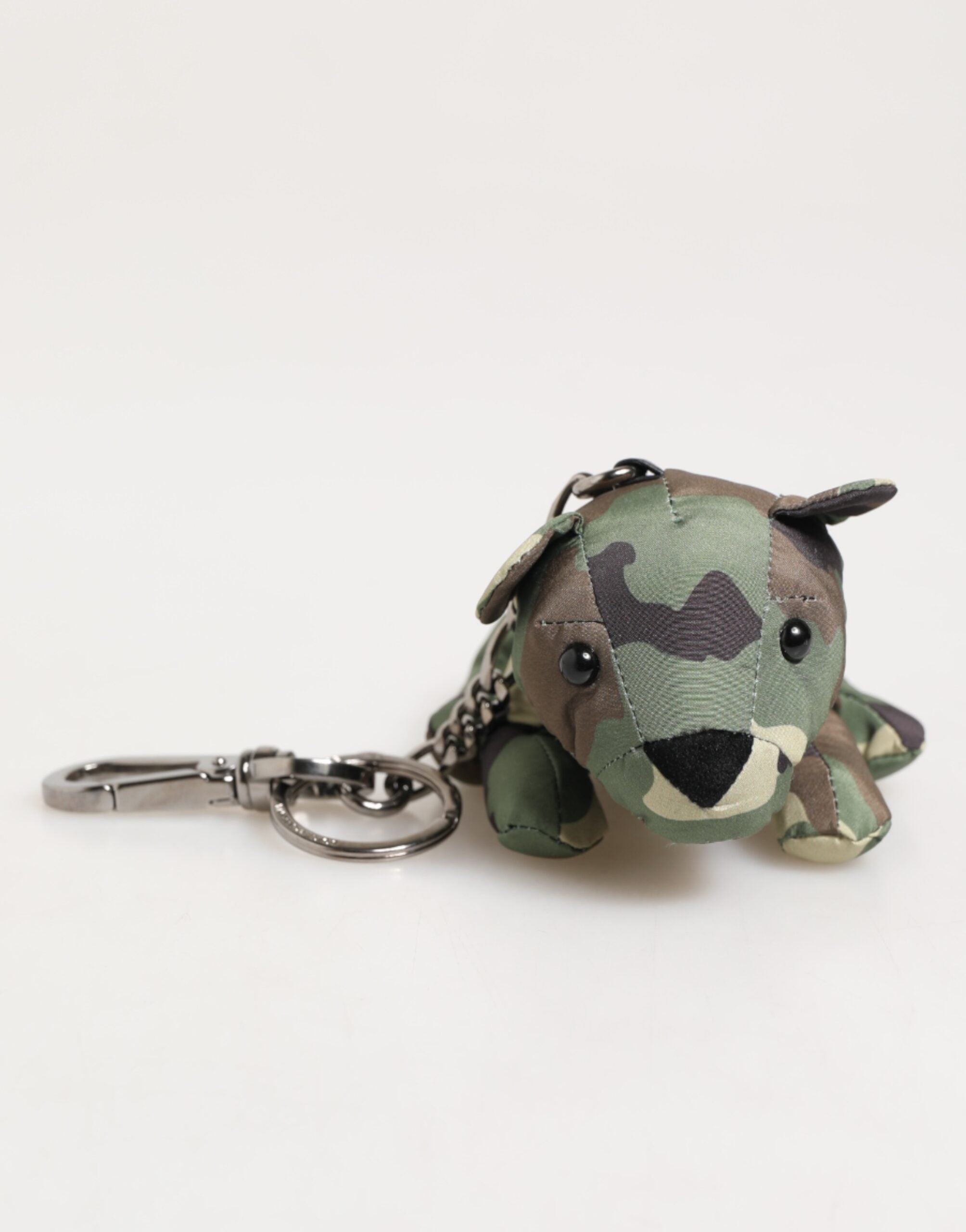 Dolce & Gabbana Camouflage Multicolor Animal Silhouette Keychain Keyring Dolce & Gabbana