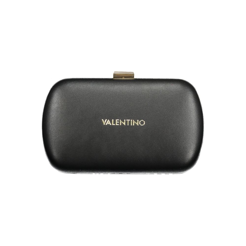 Mario Valentino Black Polyurethane Women's Bag Mario Valentino