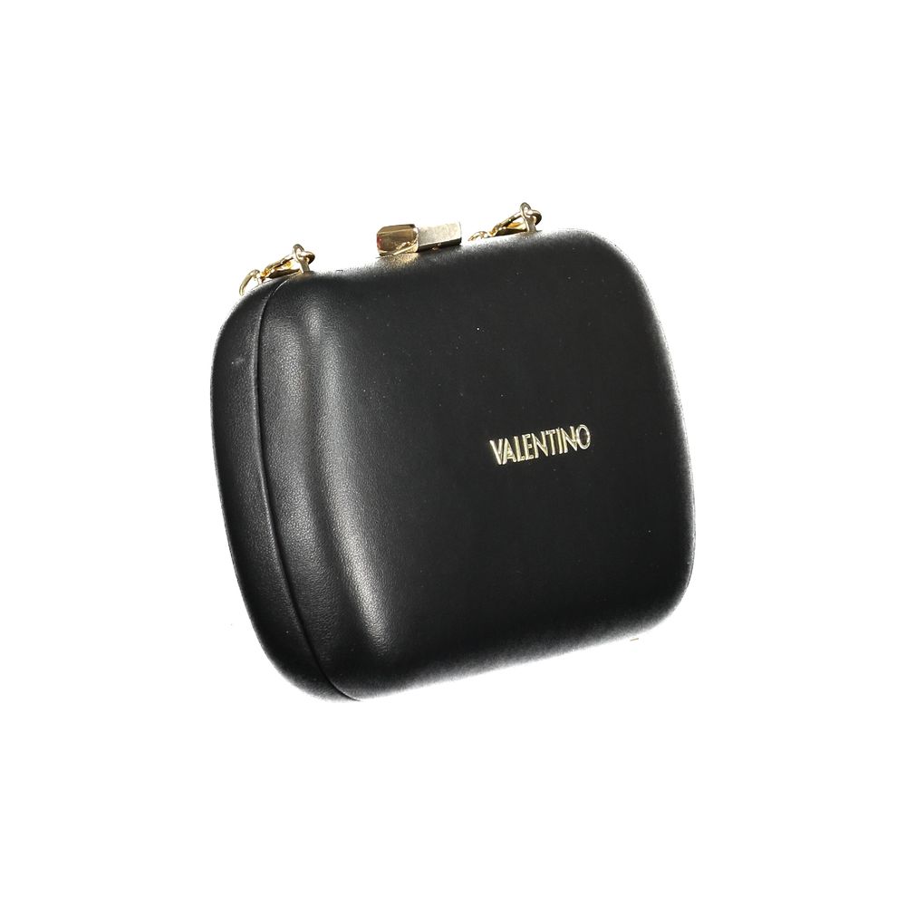 Mario Valentino Black Polyurethane Women's Bag Mario Valentino