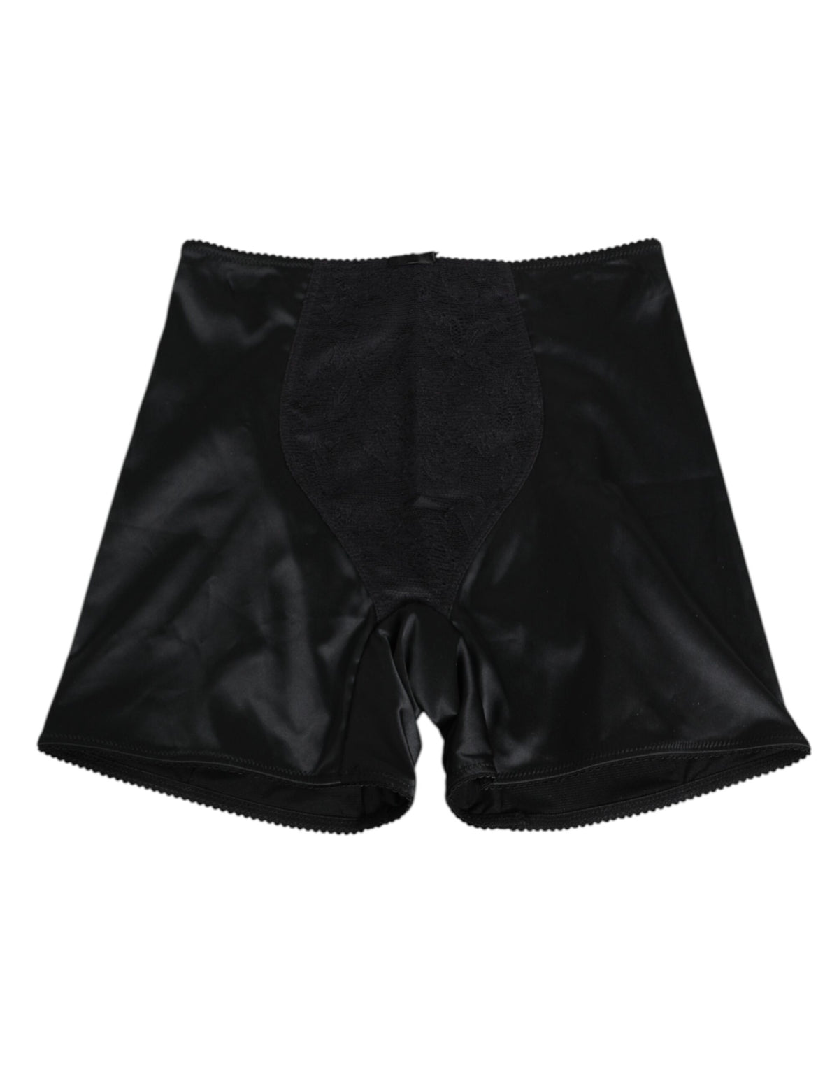 Dolce & Gabbana Black Silk Stretch Slip Cycling Women Underwear
