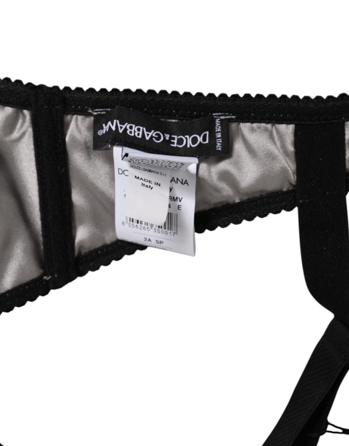 Dolce & Gabbana Gray Acetate Stretch Balconcino Bra Underwear