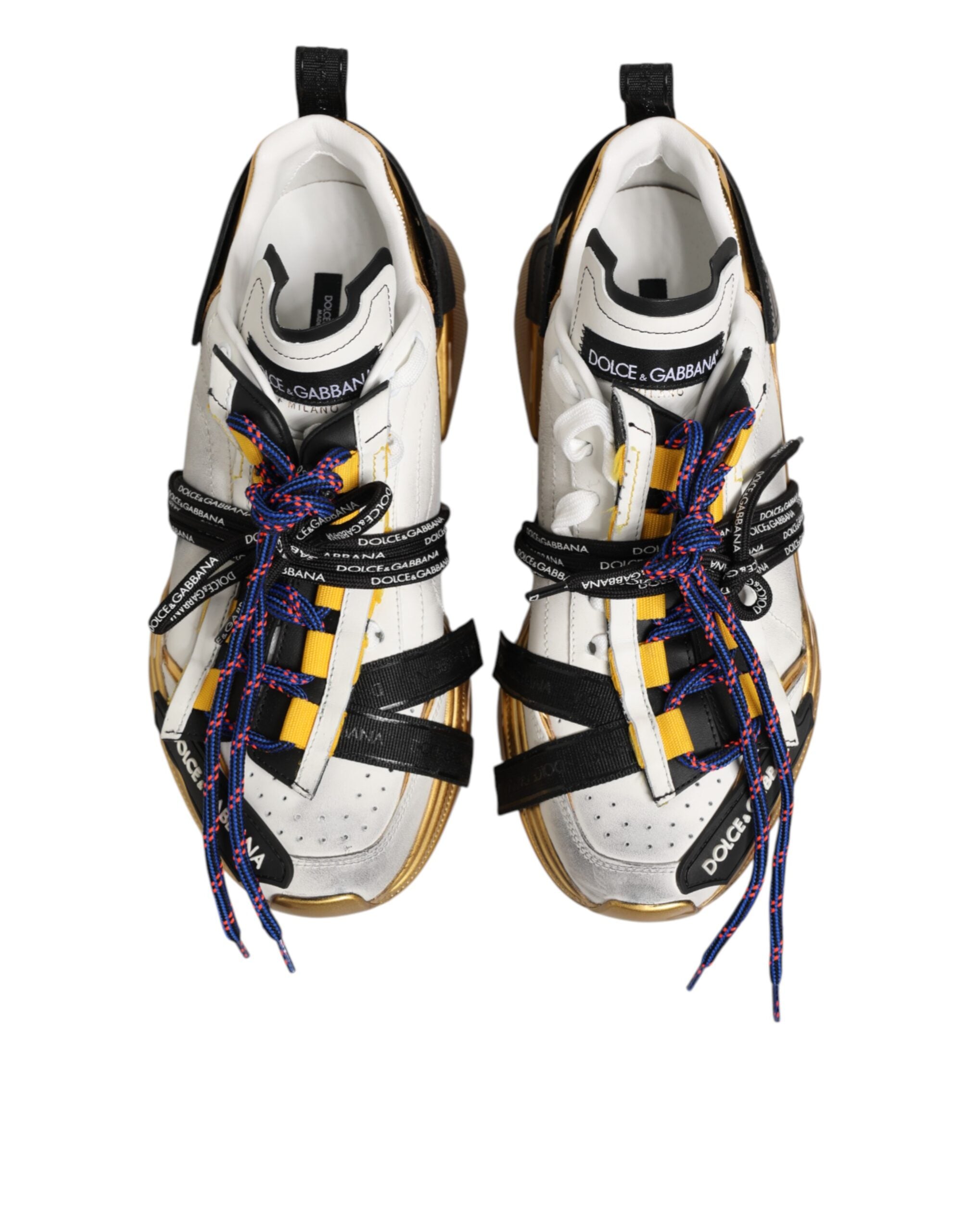 Dolce & Gabbana Multicolor Daymaster Low Top Sneakers Shoes Dolce & Gabbana